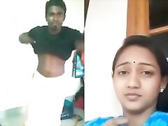 Dubmash Desi by Desi Aunty with flashing boobs