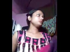 Beautiful Indian Girl Chandani Boob Massage - IndianHiddenCams.com